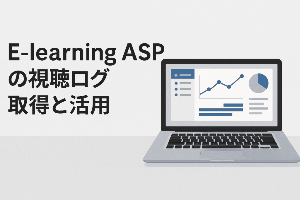 eラーニング(manabi+ school)で取得できる試聴ログの活用方法に関する画像