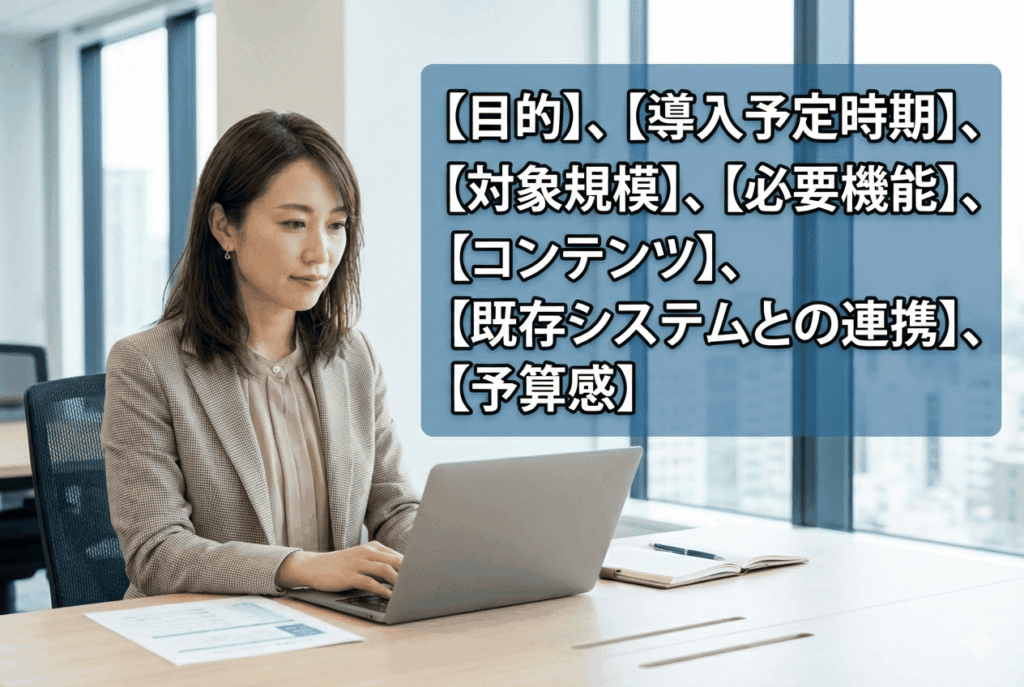 eラーニングの見積もり依頼のポイントが理解できた30代女性の画像