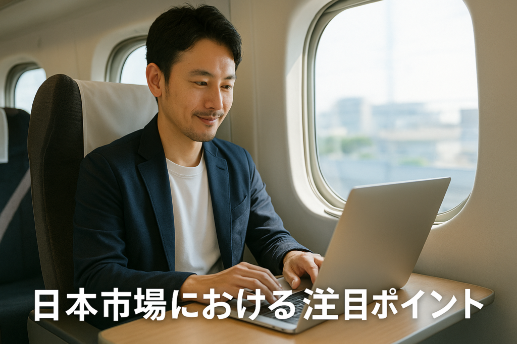 eラーニングの日本市場におけるポイントを理解した教育DX部門の30代男性の画像