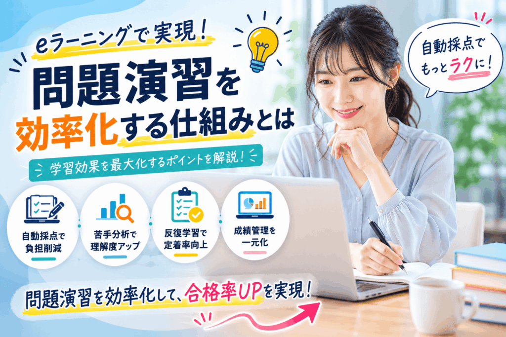 教育DXで問題演習の効率化に成功した30代女性の画像